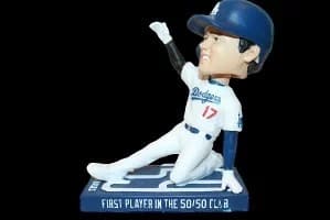 新品 大谷翔平 選手50/50 ボブルヘッド フィギュア人形 No.7