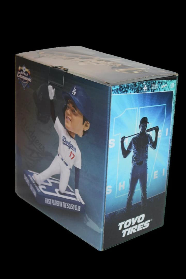 新品 大谷翔平 選手50/50 ボブルヘッド フィギュア人形 No.7