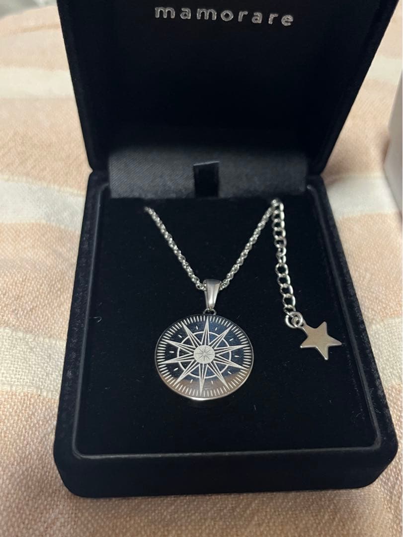 mamorare シルバー 電磁波カットネックレス/マモラレ/新品未使用未開封