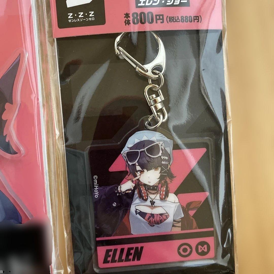 4点 エレン ジョー ファミマ限定 ゼンゼロ アクスタアクキー缶バッジ