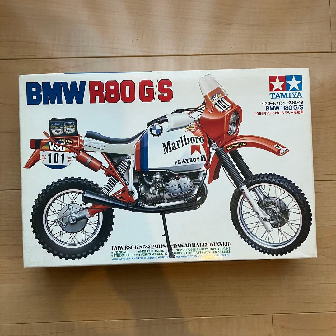 タミヤ 1/12 BMW R80 G/S 1985年パリダカールラリー優勝車 - メルカリ