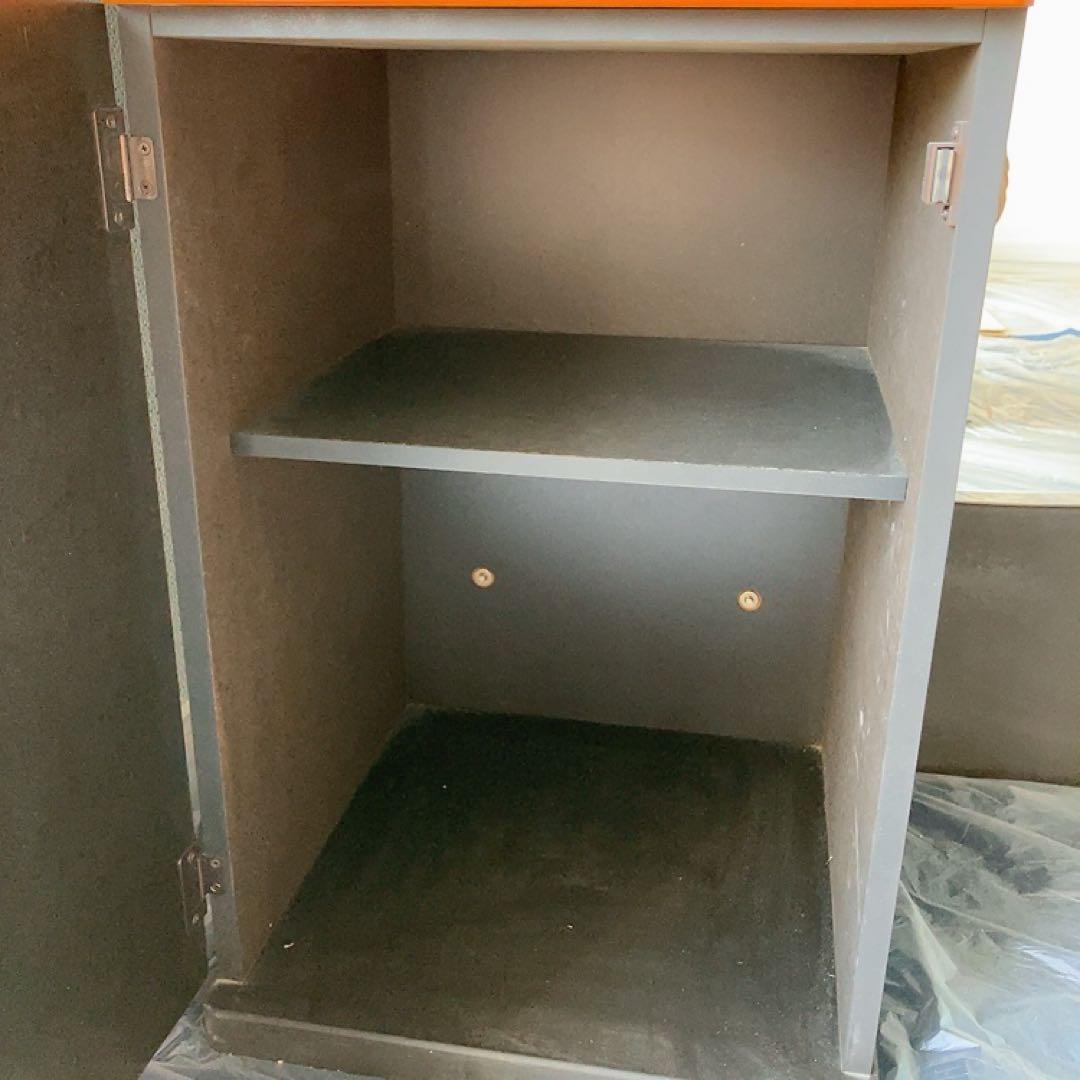 ショップにも！ヴィンテージ家具 ミラー＆チェスト ドレッサー 大きな鏡 姿見