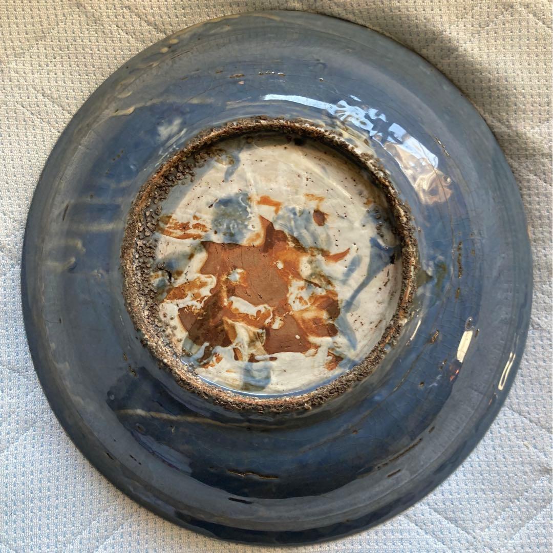 大皿 飾り皿 明治時代 38.5cm