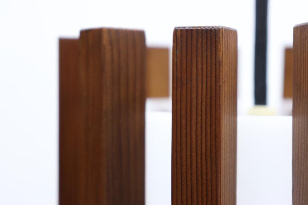 ヴィンテージ yamagiwa ヤマギワ ペンダントライト ランプ 照明 無垢材