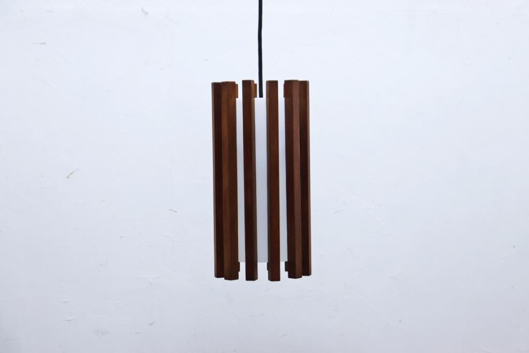 ヴィンテージ yamagiwa ヤマギワ ペンダントライト ランプ 照明 無垢材