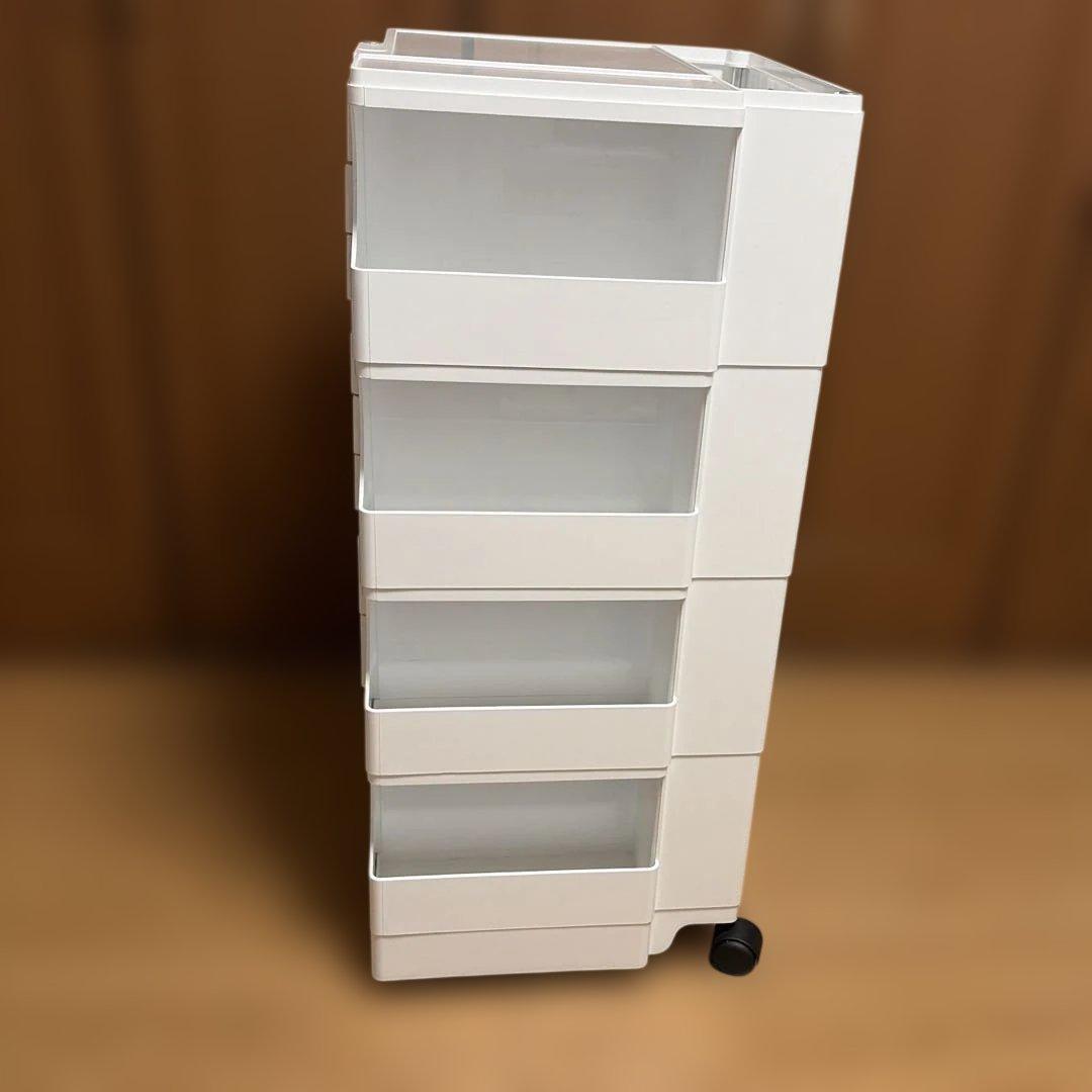 B-LINE　ビーライン　ボビーワゴン　ホワイト　4段8トレイ　正規品