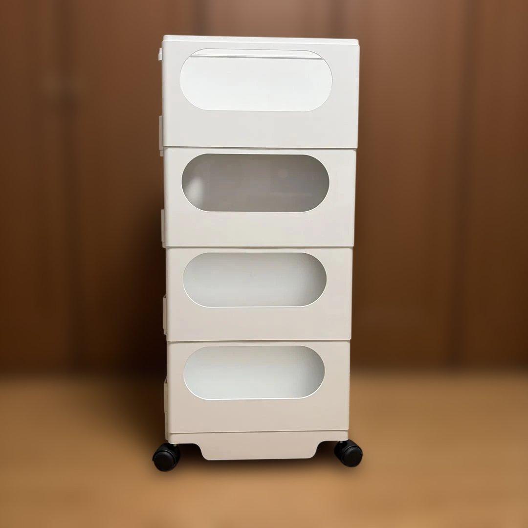 B-LINE　ビーライン　ボビーワゴン　ホワイト　4段8トレイ　正規品