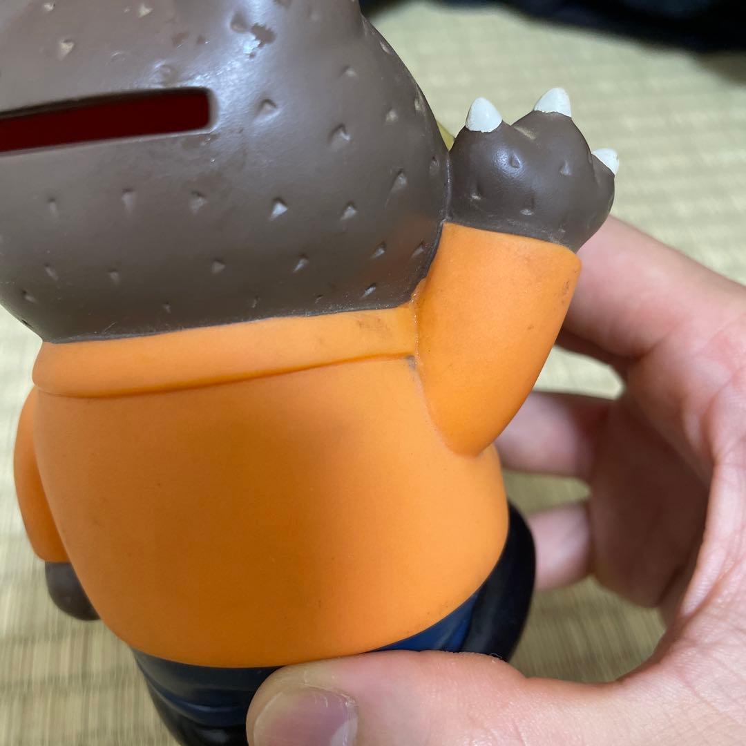 怪物くん オオカミ男 ソフビ 貯金箱 うぶ品 レトロ アンティーク