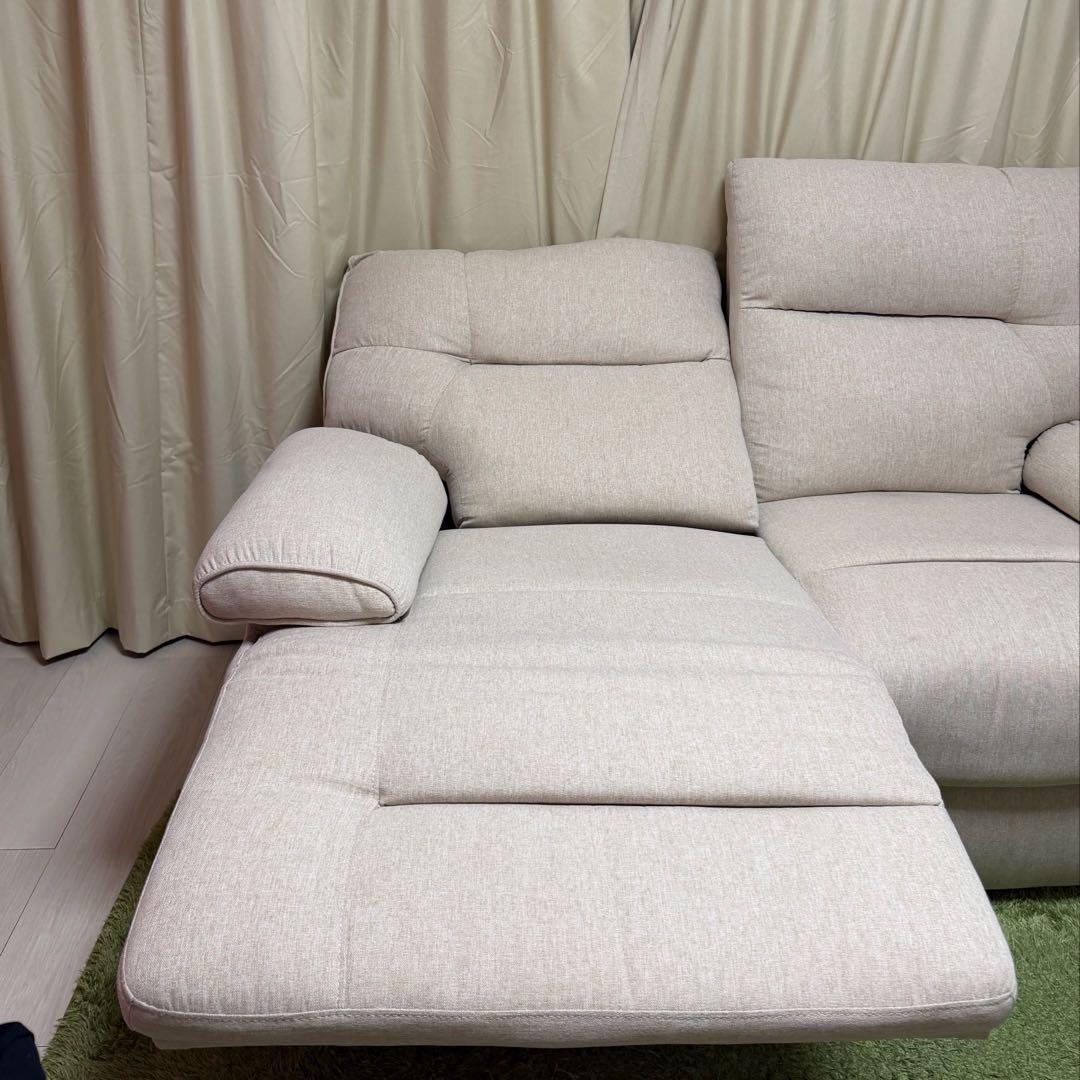 リクライニング 2人掛けソファ