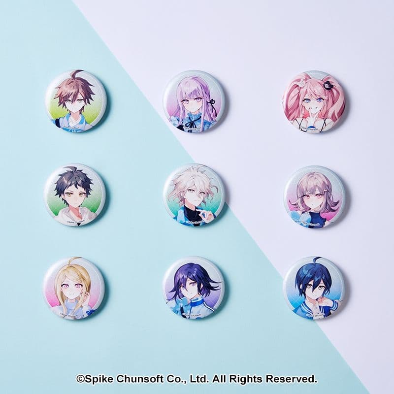 ローソンオリジナルグッズ ダンガンロンパ L版ブロマイド/缶バッジ(最