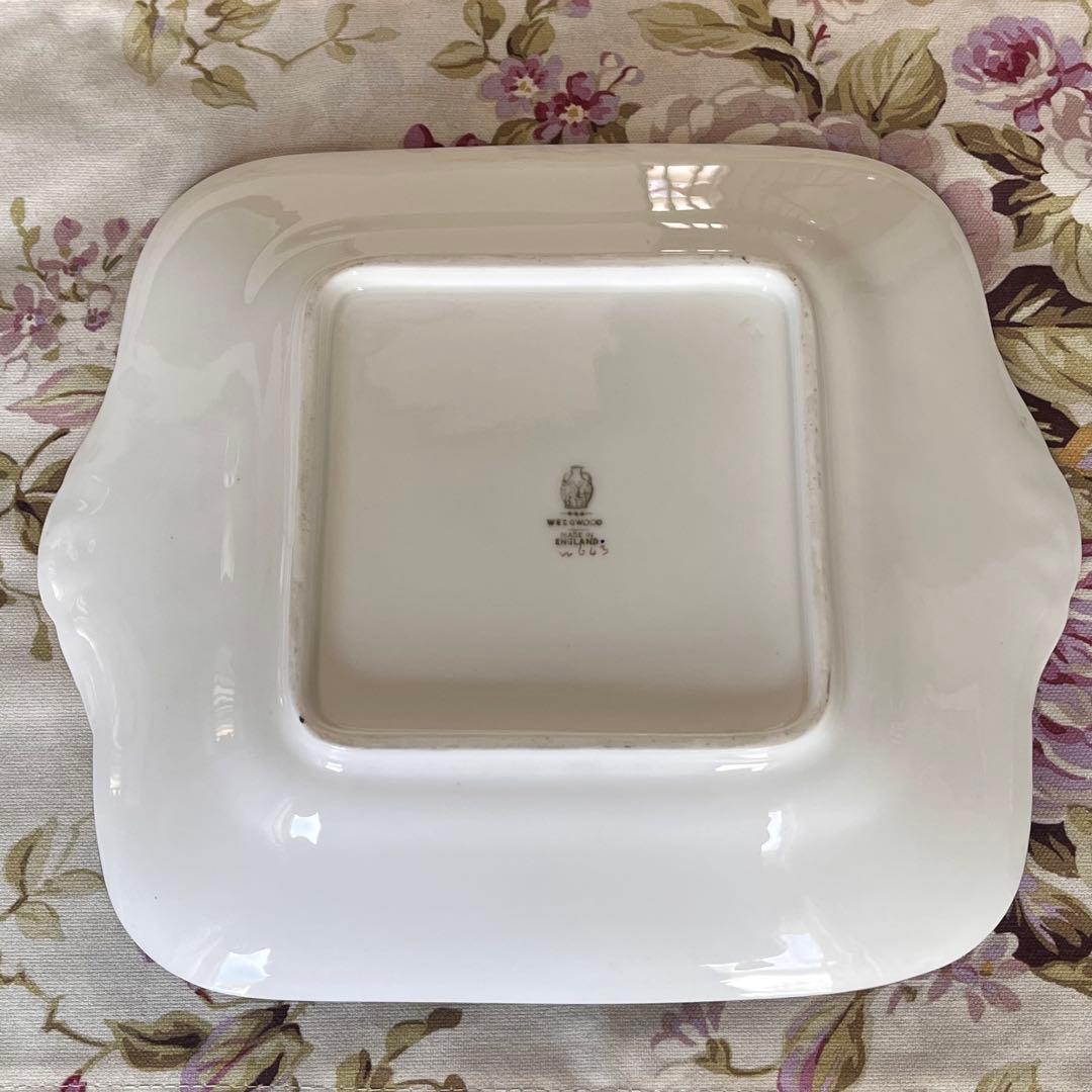 【希少品】英国ビンテージ　ウェッジウッド★オールドパルナシアン★手付きプレート