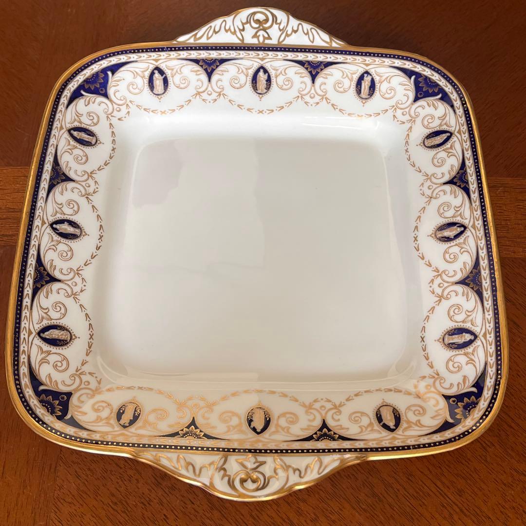 【希少品】英国ビンテージ　ウェッジウッド★オールドパルナシアン★手付きプレート