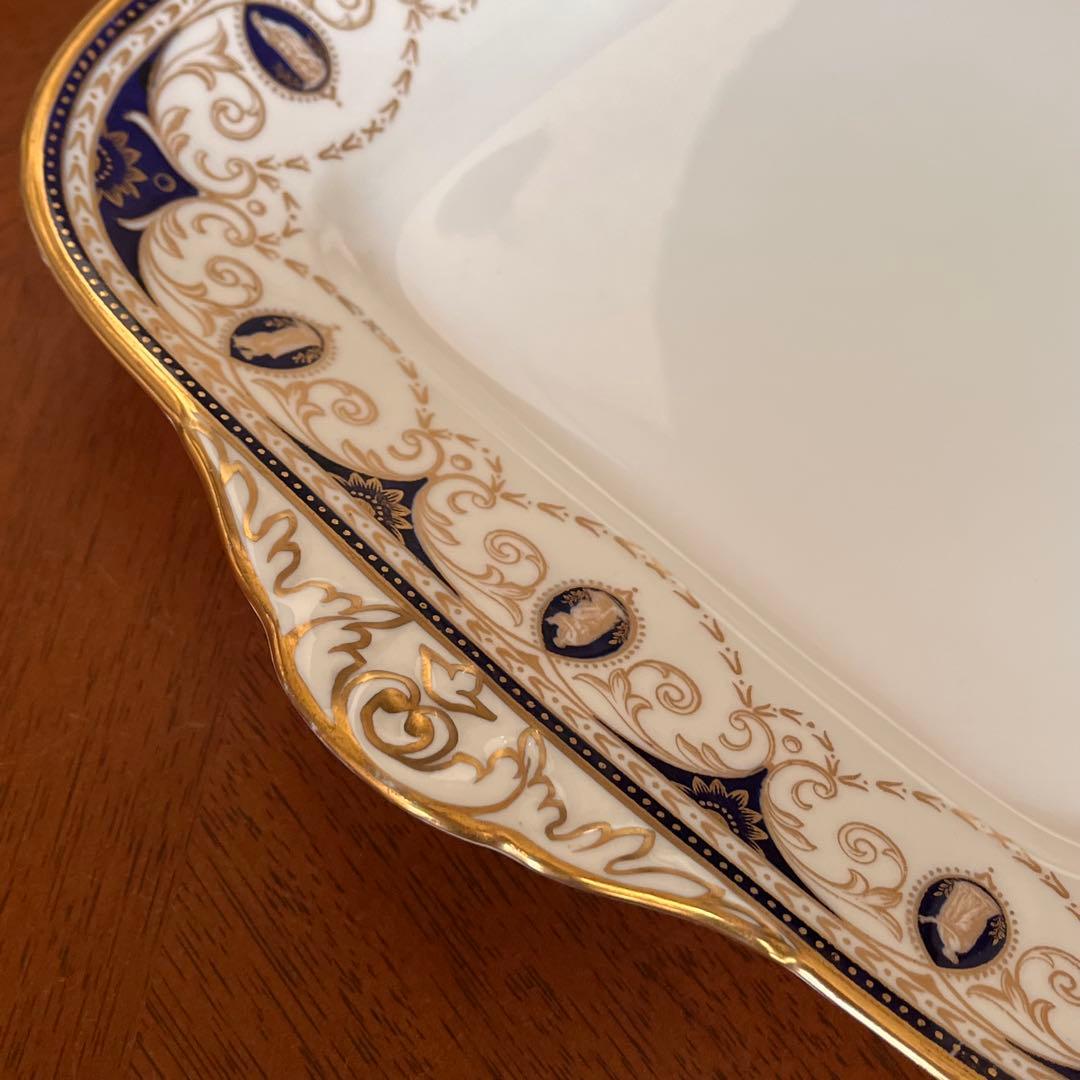 【希少品】英国ビンテージ　ウェッジウッド★オールドパルナシアン★手付きプレート