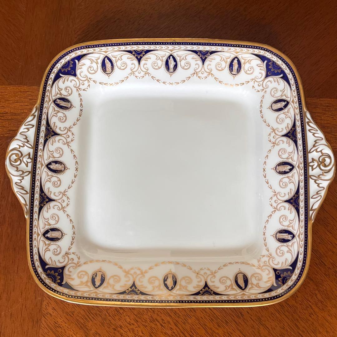 【希少品】英国ビンテージ　ウェッジウッド★オールドパルナシアン★手付きプレート