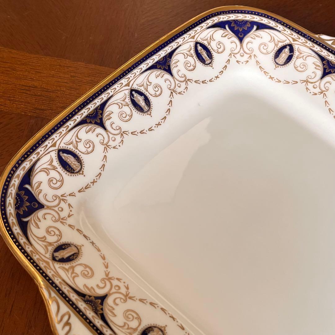 【希少品】英国ビンテージ　ウェッジウッド★オールドパルナシアン★手付きプレート