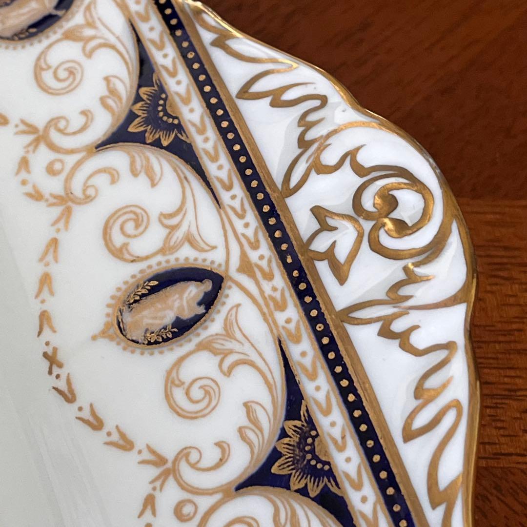 【希少品】英国ビンテージ　ウェッジウッド★オールドパルナシアン★手付きプレート