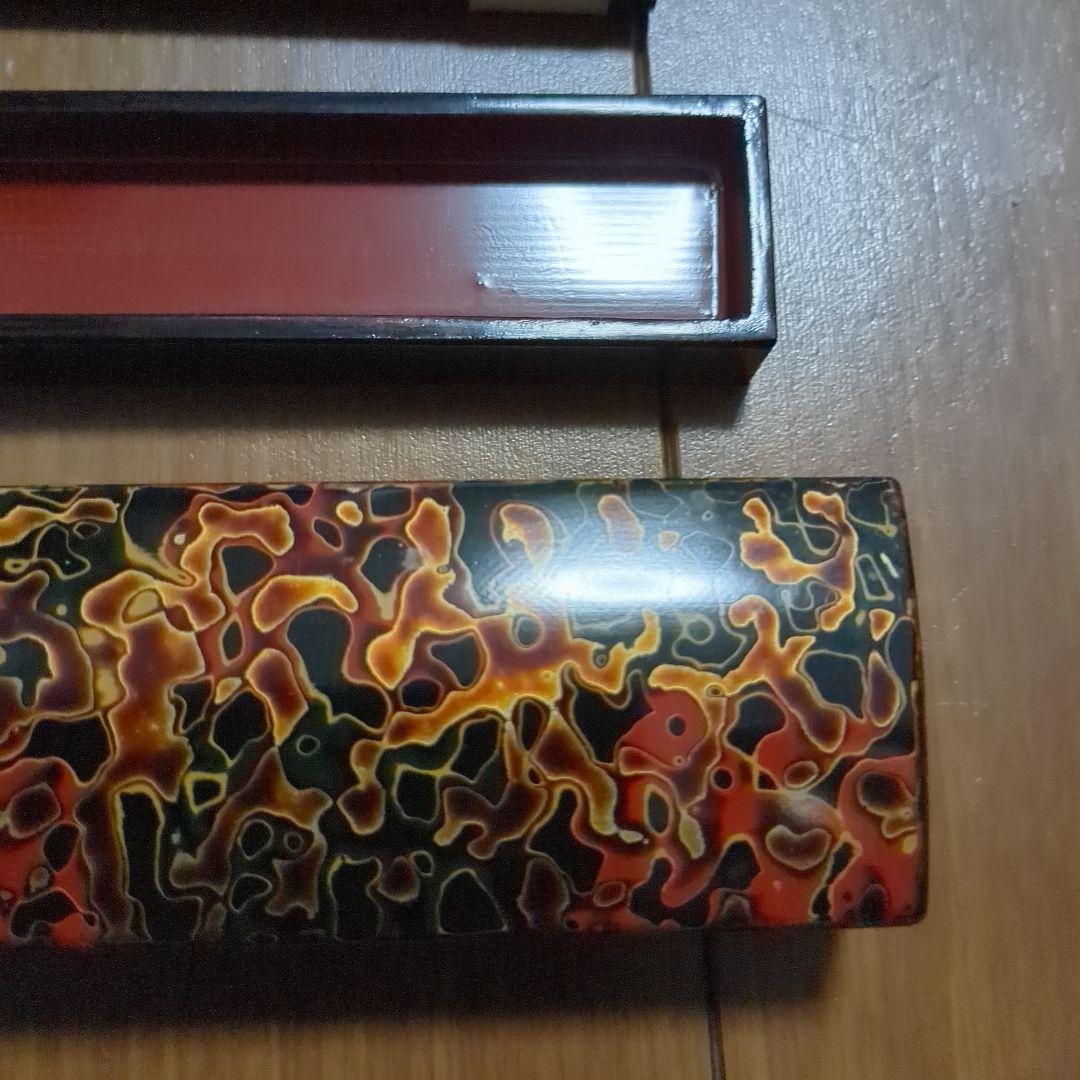 津軽塗　箸　箸入れ　漆塗り　伝統工芸　漆器　アンティーク　雑貨　小物　インテリア