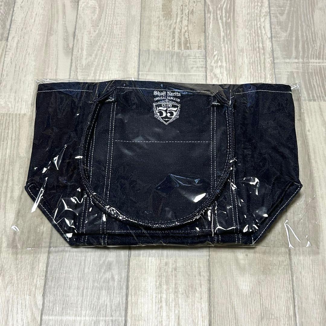 成田昭次ファンクラブ CLUB55限定デニムトートバッグ 男闘呼組バンダナ