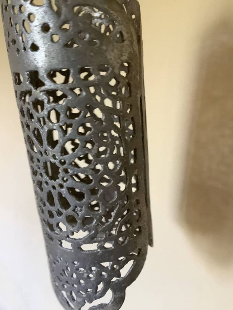 ☆SALE☆　透かし模様が素敵なオールドランプ　アラビアン　ビンテージ