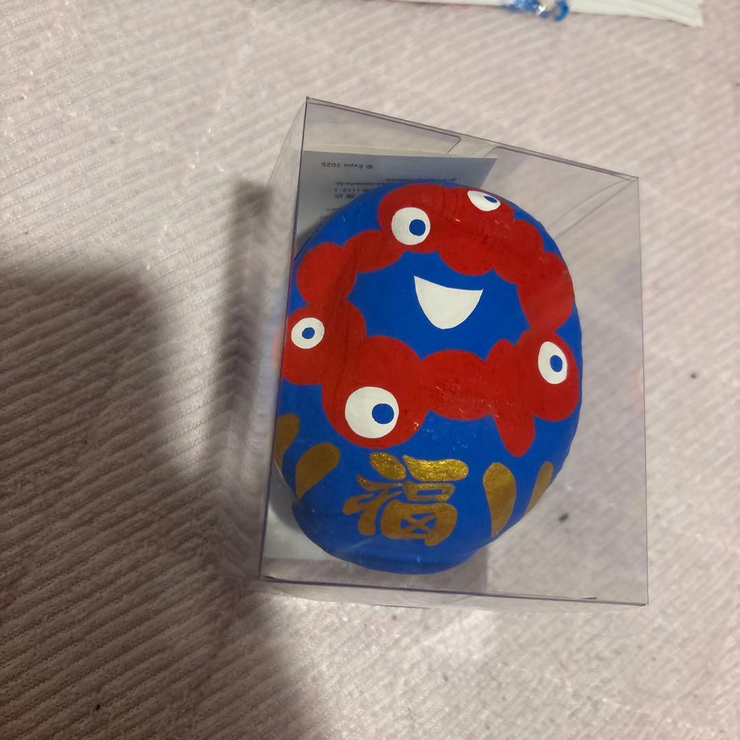 新品】万博会場限定ミャクミャクだるま｜ダルマ招福（青・ブルー