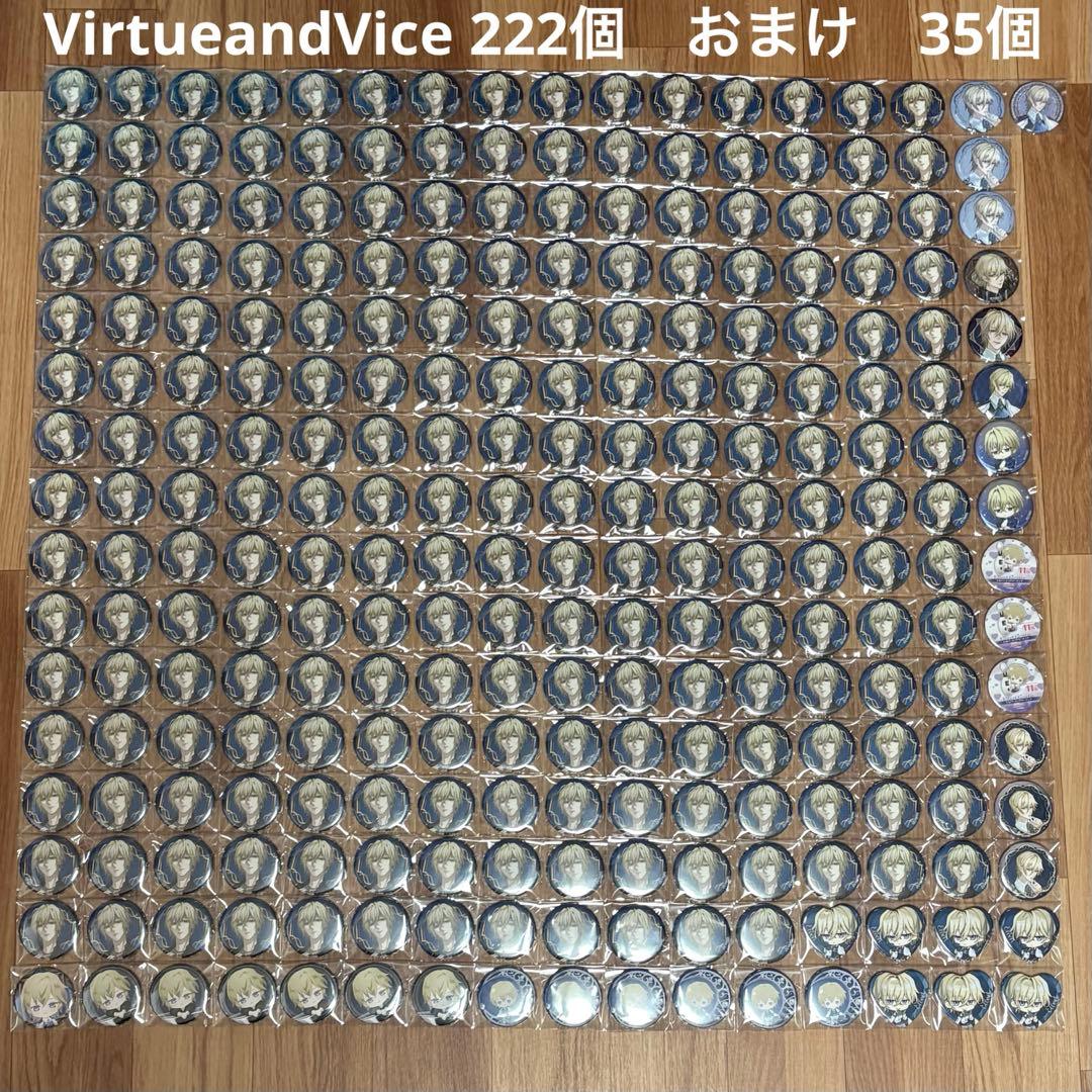 イケメンヴィラン VirtueandVice エルバート 222 個 缶バッジ - メルカリ