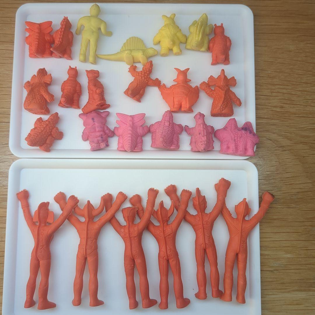 怪獣 ウルトラマン 消しゴム セット① 昭和 レトロ 特撮 - メルカリ