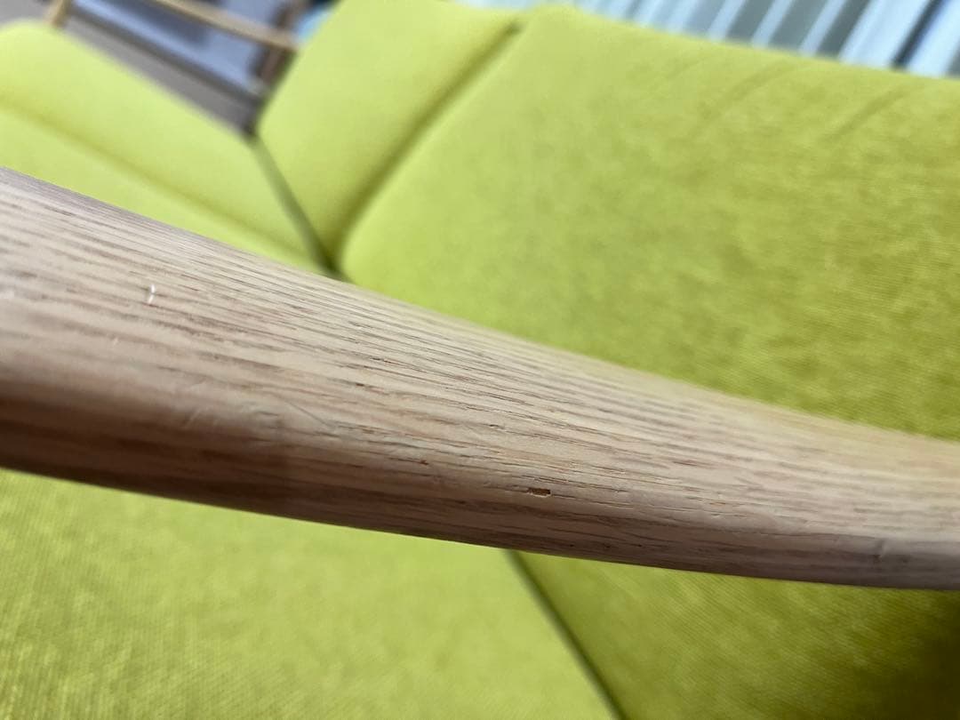 日進木工×TWO-ONE STYLE　3人掛けソファ『ブランカ』