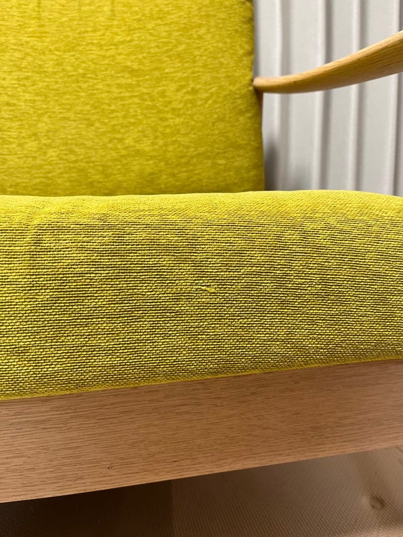 日進木工×TWO-ONE STYLE　3人掛けソファ『ブランカ』