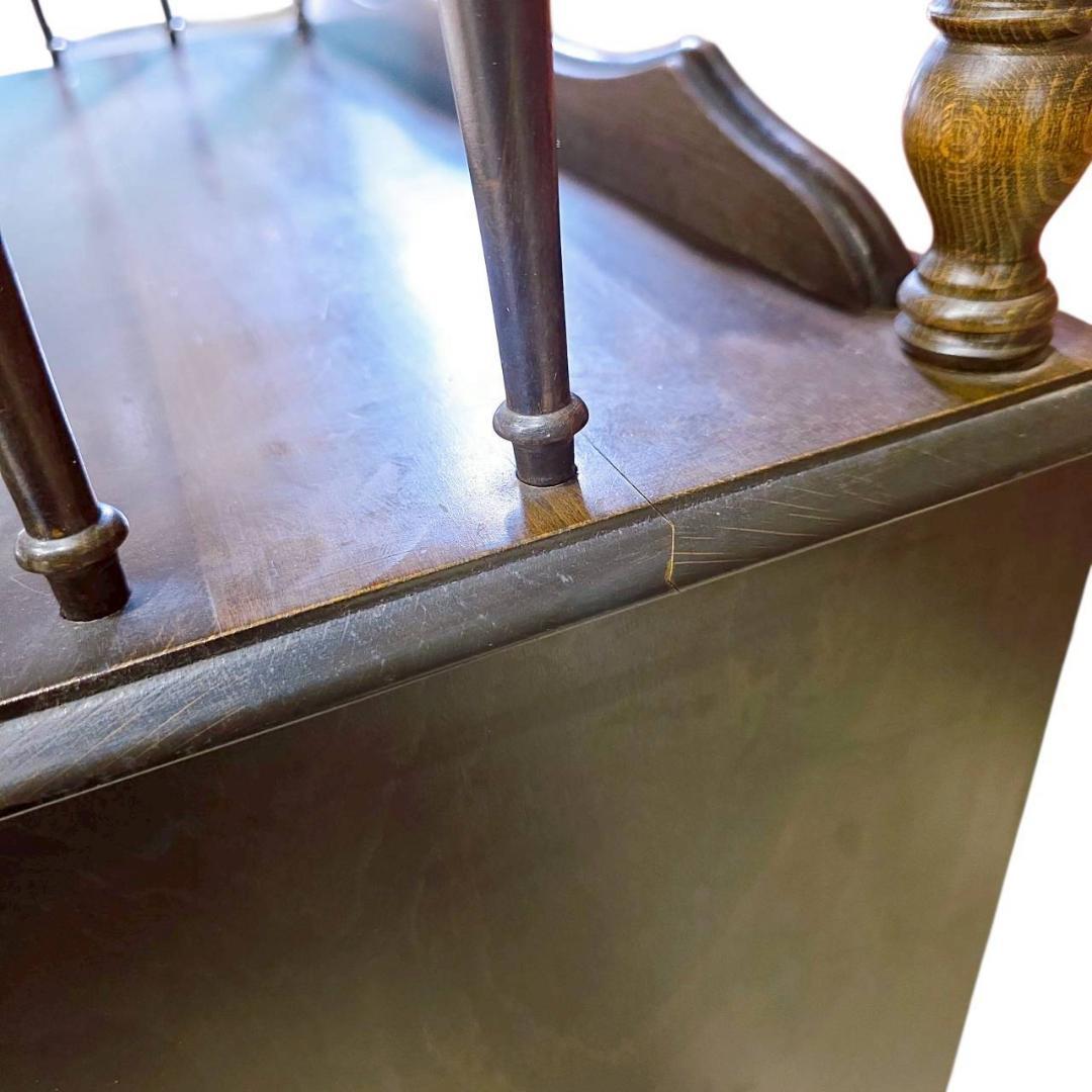 Najico ナジコ アンティーク家具 木製キャビネット 飾り棚 昭和レトロ