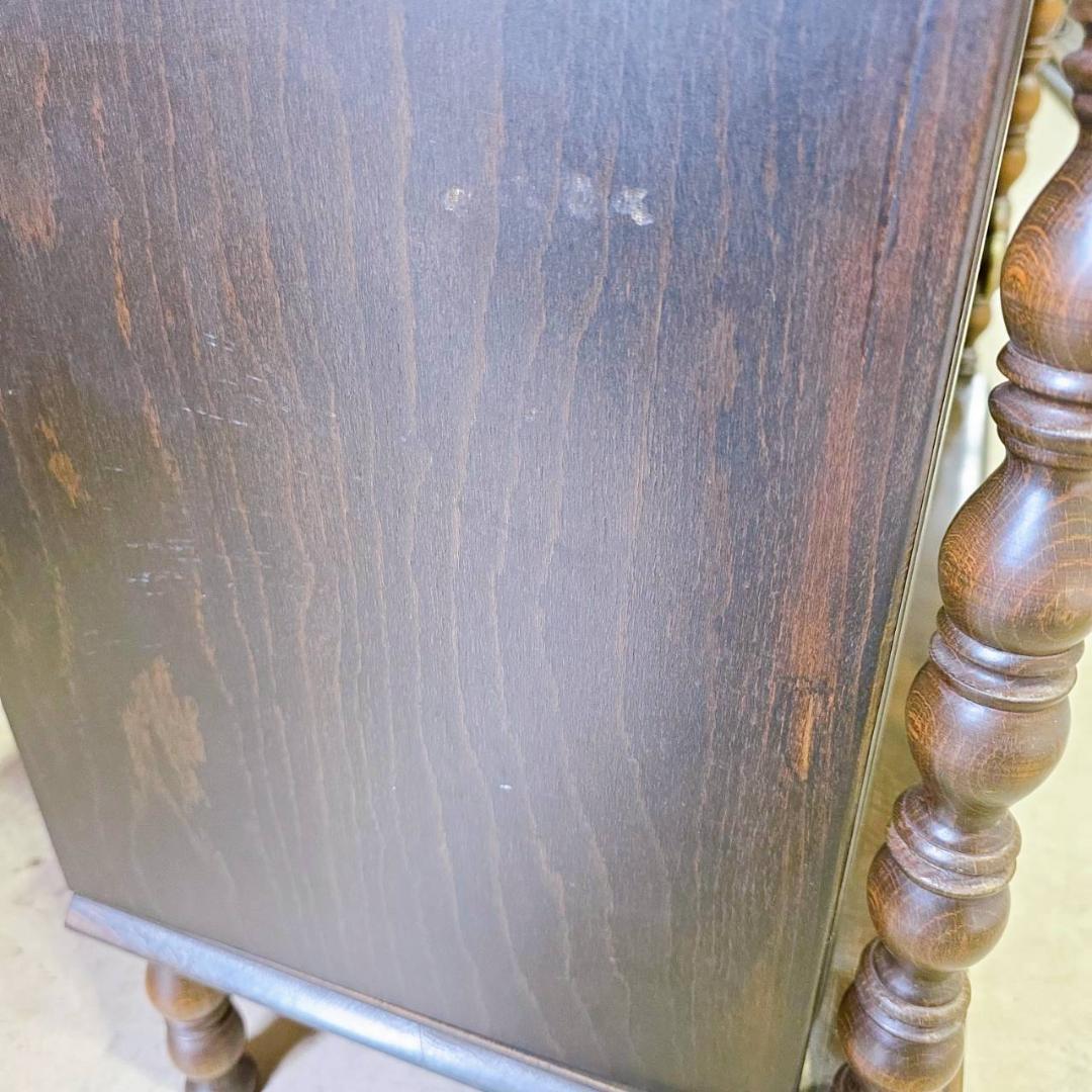 Najico ナジコ アンティーク家具 木製キャビネット 飾り棚 昭和レトロ