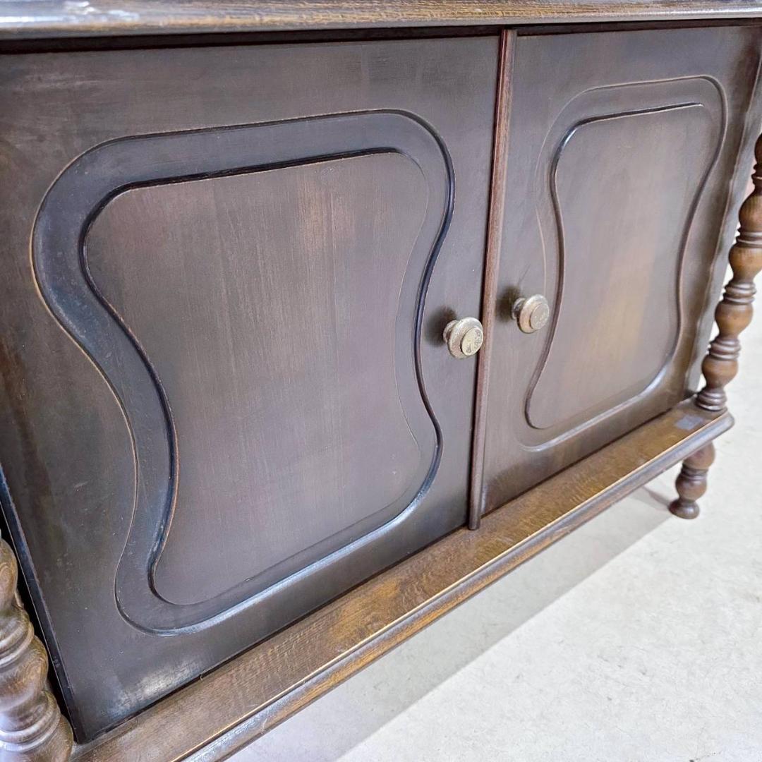 Najico ナジコ アンティーク家具 木製キャビネット 飾り棚 昭和レトロ