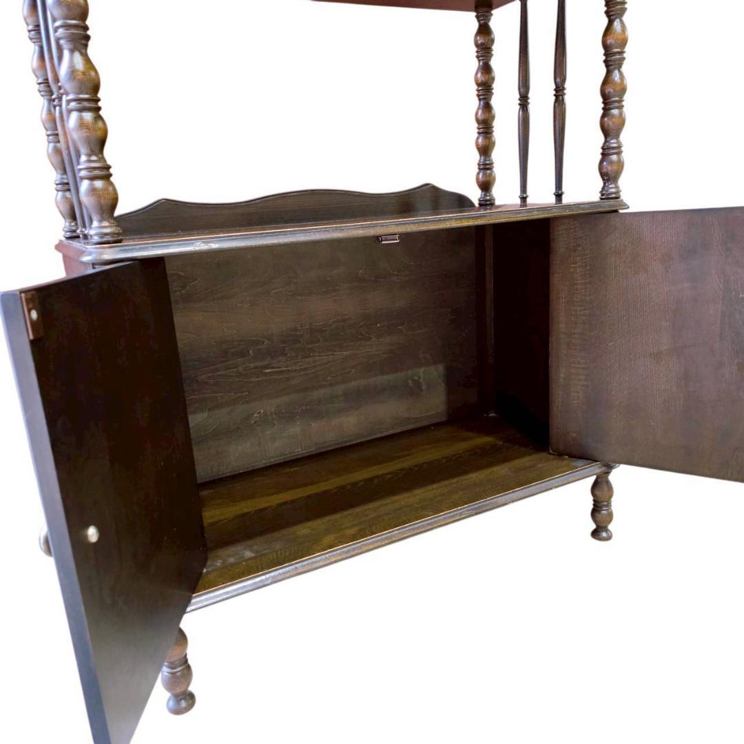 Najico ナジコ アンティーク家具 木製キャビネット 飾り棚 昭和レトロ