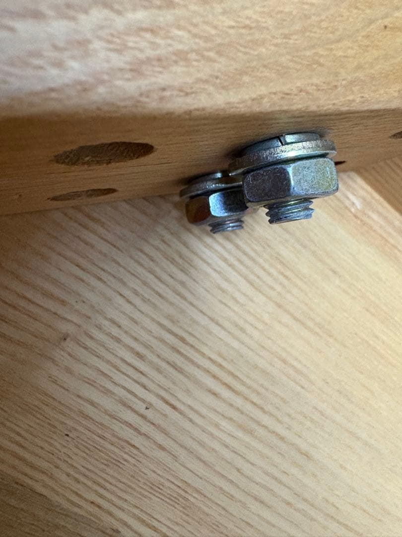 MUJI 無印良品 タモ材 木製ローテーブル