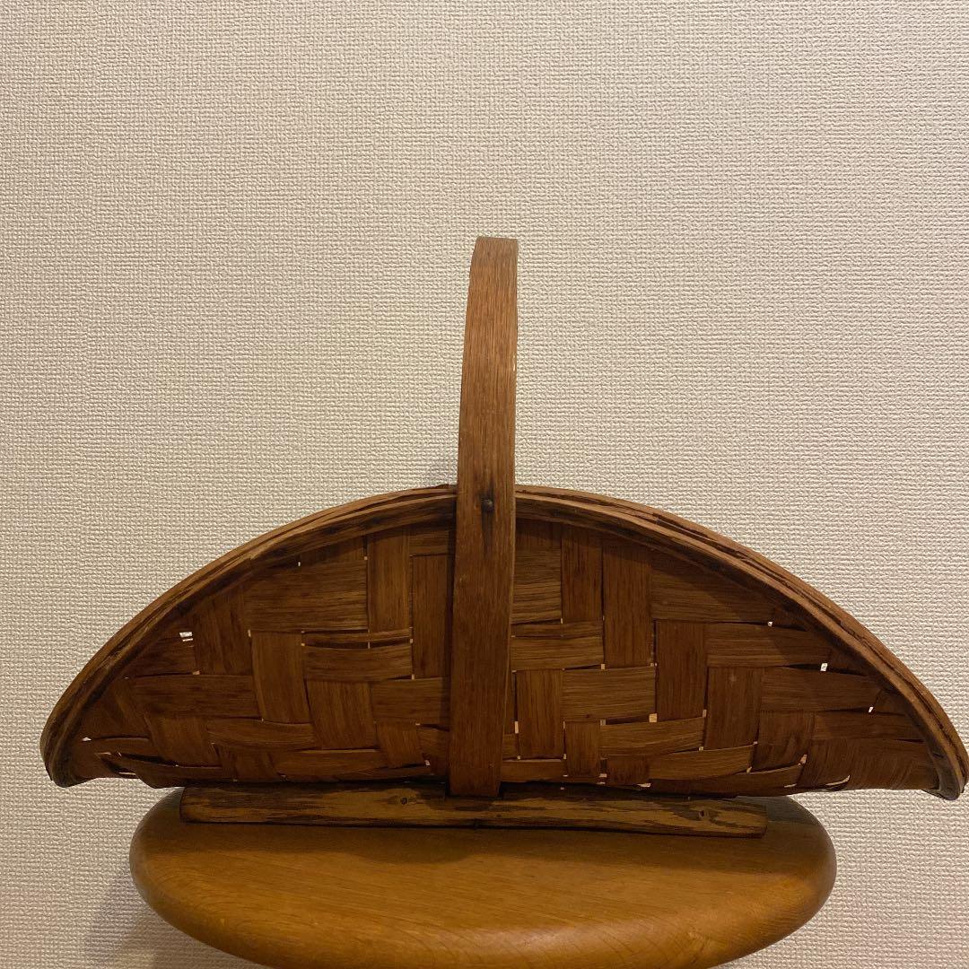 【最終価格】アンティーク　ビンテージ　ハーベストバスケット　カゴ