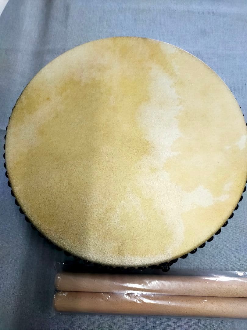✨️新品未使用　ZEN-ON　全音　平太鼓　1.1尺　☓　3寸　牛皮使用✨️