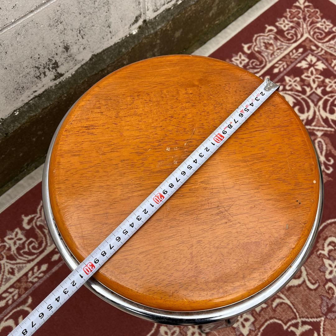 ビンテージ品 古家具◼︎チトセ 丸椅子 ラウンドスツール A