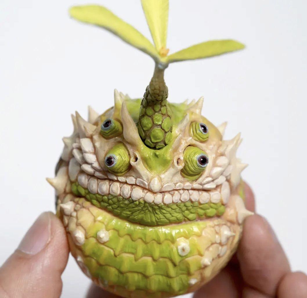 観葉植物　コーデックス　グラキリス　アガベ　オベサ　爬虫類フィギュア