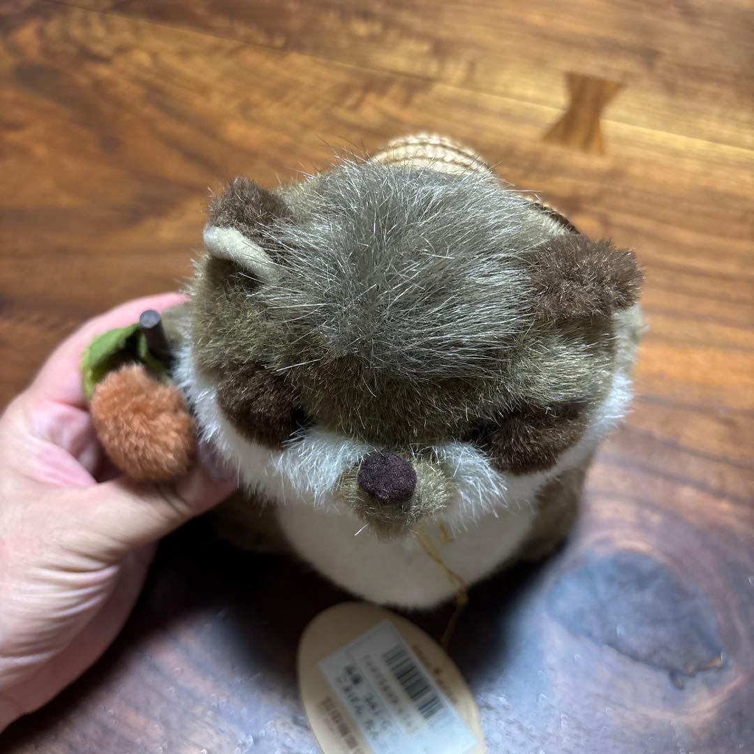 昭和レトロ ナカジマ ごきげんたん太 たぬき ぬいぐるみ Heart＆Heart