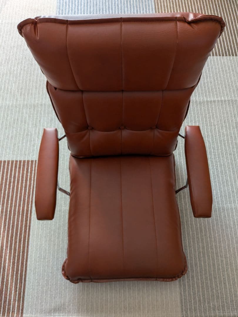 光製作所　リクライニングチェア　折りたたみ脚付き【美品】