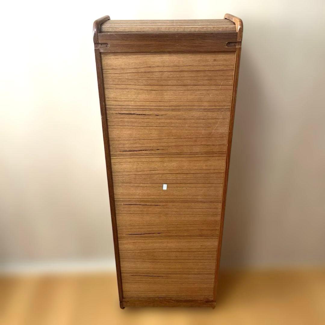 木製 蛇腹シャッター 古道具 アンティーク 家具 レトロ