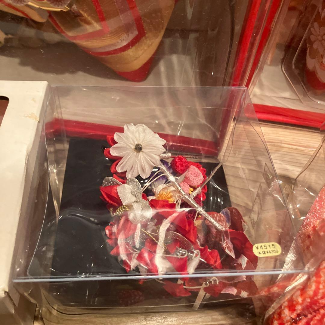 即日発送　七五三 帯　髪飾り 足袋　草履　まとめ売り　女の子　はこせこセット