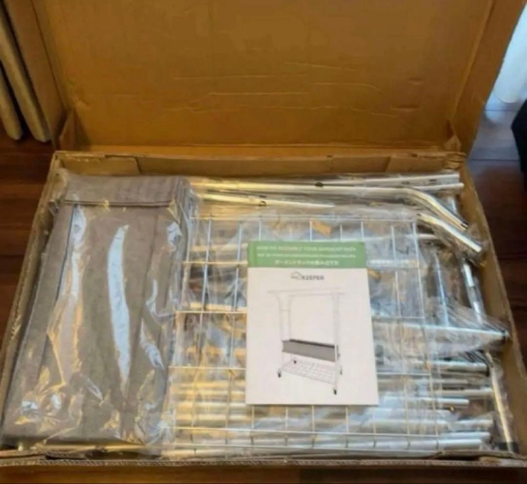 日本未発売 HOKEEPER ダブルハンガーレール ハンガーラック