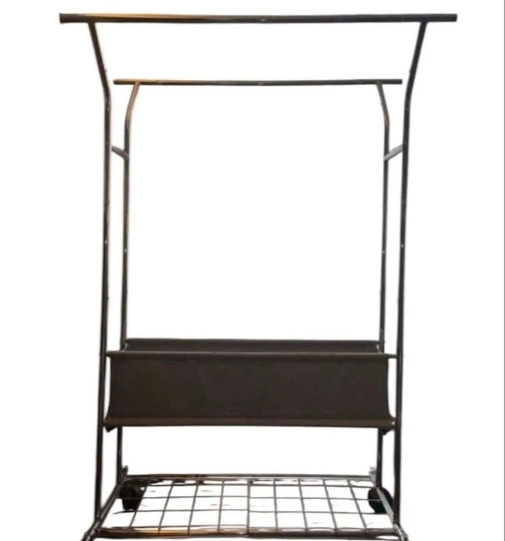 日本未発売 HOKEEPER ダブルハンガーレール ハンガーラック