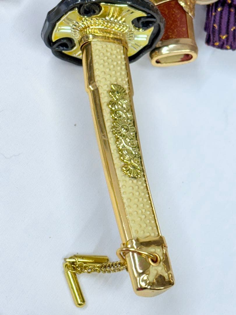 こどもの日 刀の置物 模造刀 2本セット オブジェ コレクション 五月