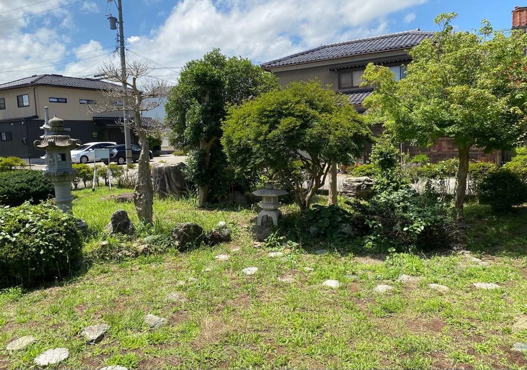 日本庭園用 天然石 飛び石・踏み石 約105枚 円形・乱形【石川県引き取り限定】