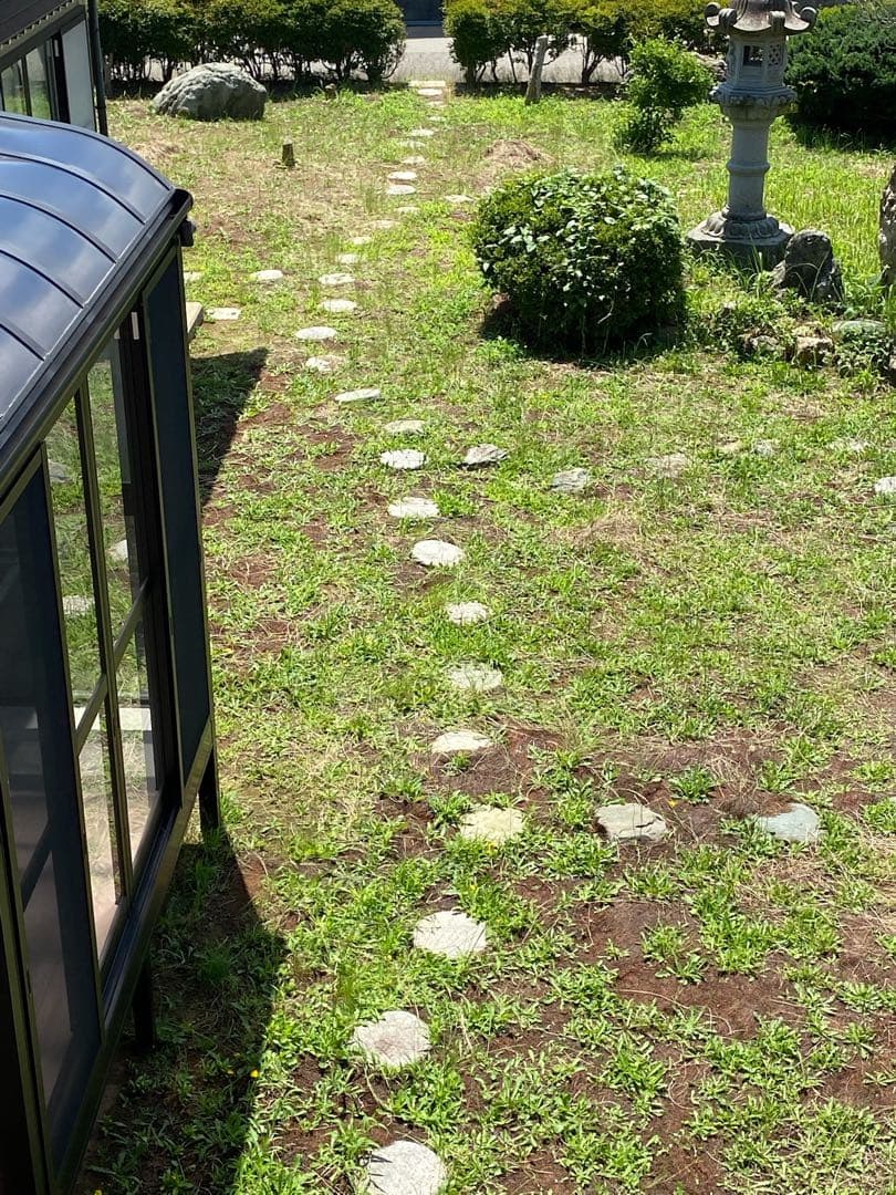 日本庭園用 天然石 飛び石・踏み石 約105枚 円形・乱形【石川県引き取り限定】