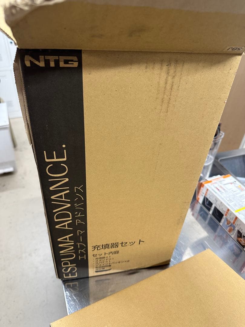 NTG ESPUMA ADVANCE Lサイズ 充填器具セット 新品