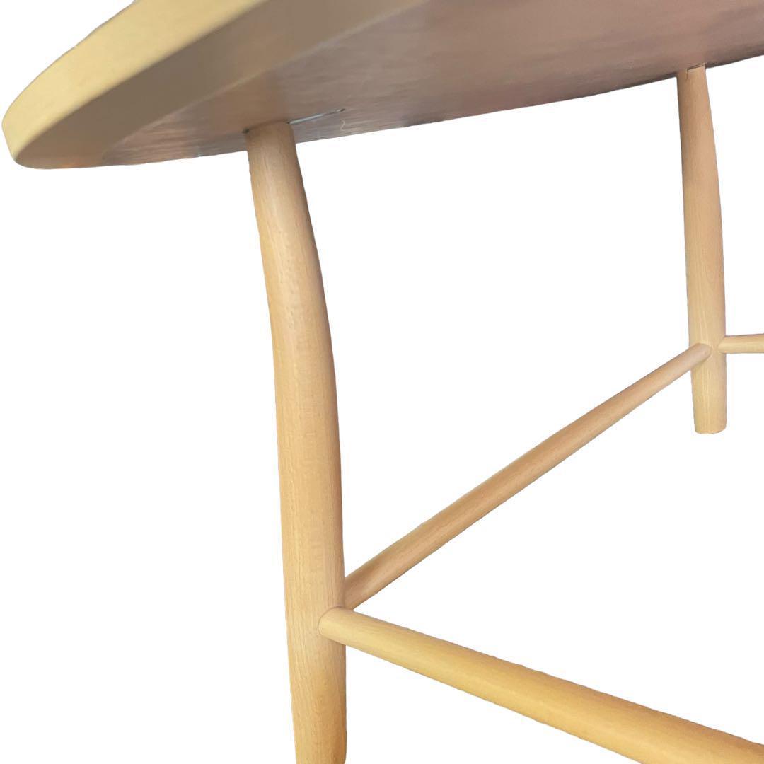 HR283 秋田木工　曲木　ローテーブル　75cm 209EB