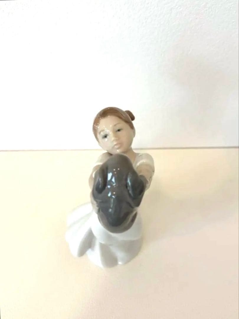 ★極美品、無欠損★ LLADRO 大好きよ!