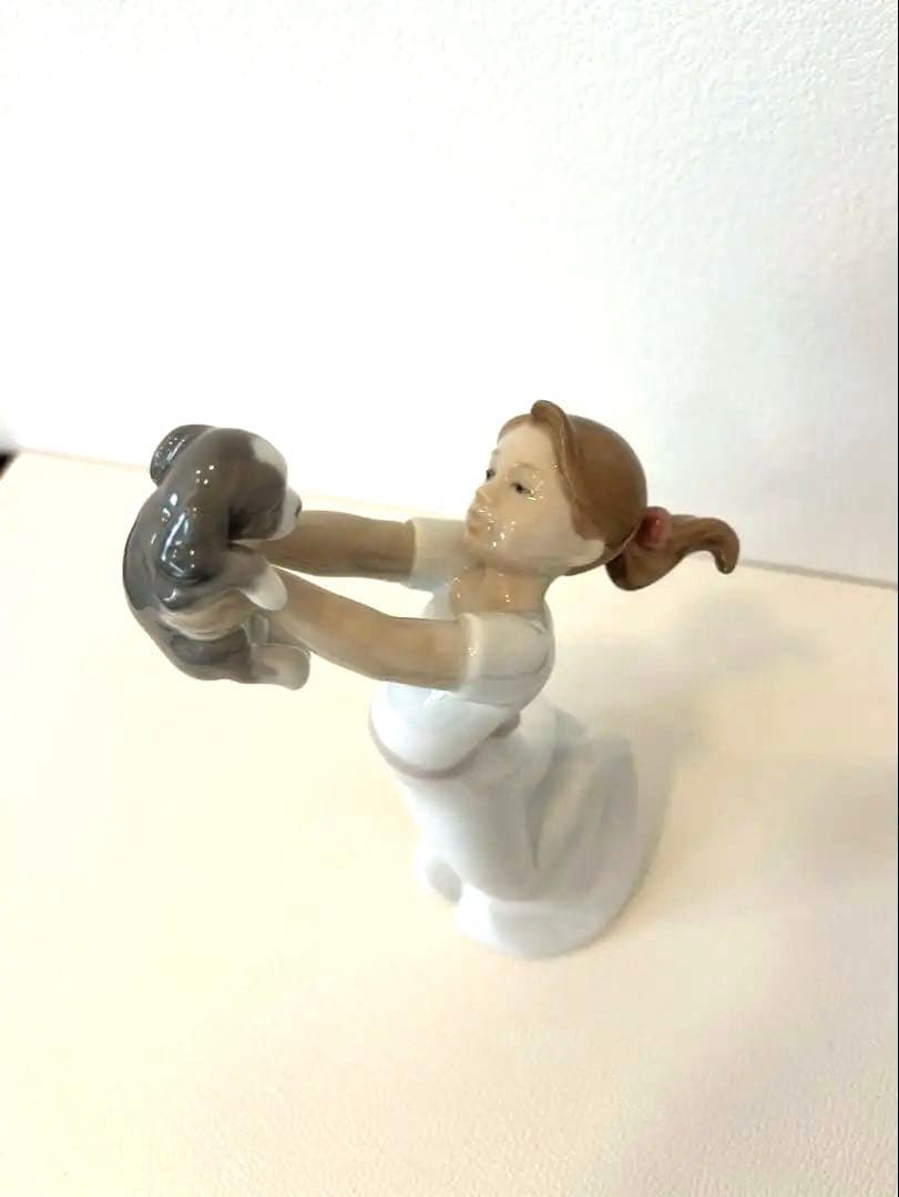 ★極美品、無欠損★ LLADRO 大好きよ!